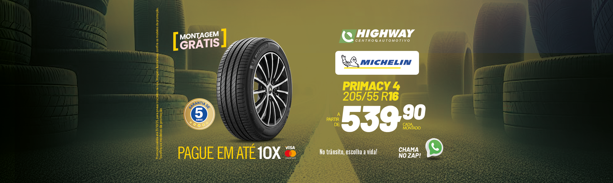Primacy-4-205-55-R16